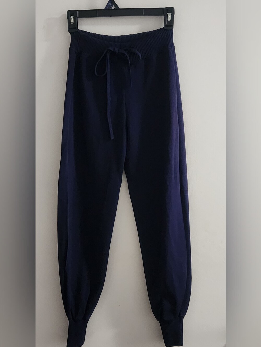Alexis Genie Knit Jogger Pants Navy Size Small Travel Side Slits